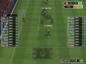 Winning Eleven - Pro Evolution Soccer 2007 screen shot game playing